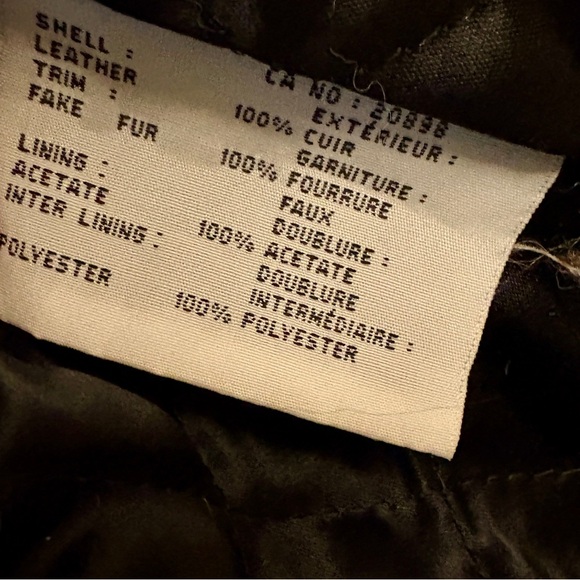 Andrew Marc Vintage Dark Brown Lambskin Leather Jacket, Womens size XS - Picture 13 of 14